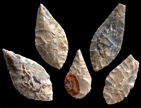 Flint Arrowheads Flint Arrowheads Found During Excavations Flickr