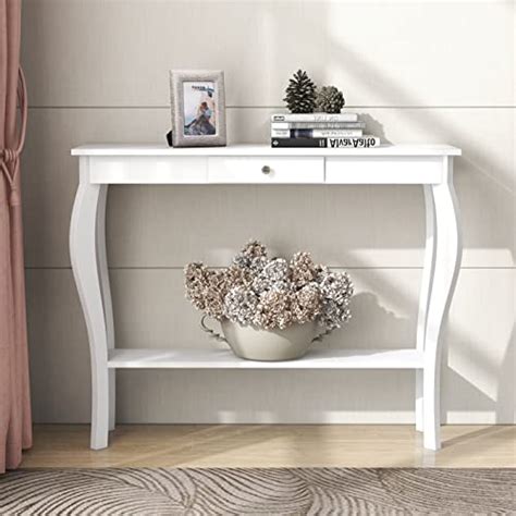 The Search For The Perfect Narrow White Console Table How To Find The