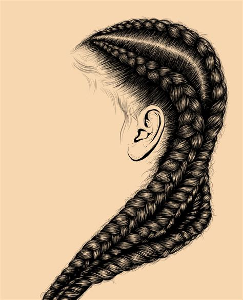 These Intricate Illustrations Of Black Womens Hair Promote Self Love I D