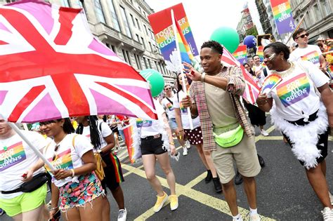 thousands hit the streets for biggest and most diverse pride parade celebrating lgbt rights