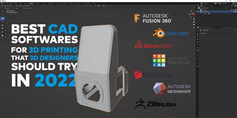 Best Free 3d Printing Cad Software Panbap
