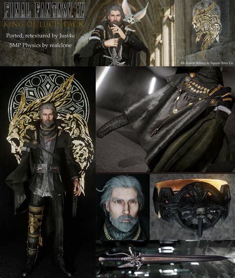 Just4uffxv King Of Lucis Hdt Smp Downloads Skyrim Special