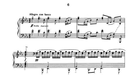 Rachmaninoff Tude Tableaux Op No In E Flat Major Michael