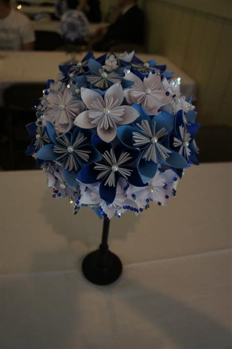 Paper Flower Centerpiece Weddingbee Photo Gallery Paper Flower