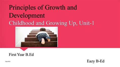 Principles Of Growth And Development Youtube