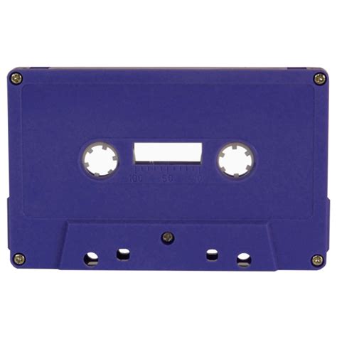 Royal Purple Blank Audio Cassette Tapes Retro Style Media