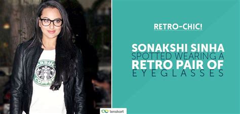 The Gorgeous Sonakshi Sinha Cant Be Ignored With Her Stylish Pair Of Retro Glasses The Diva
