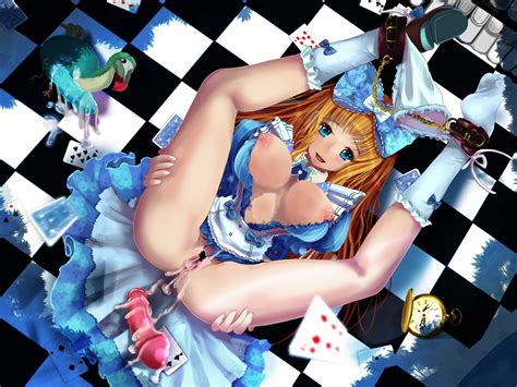 Rule 34 Alice In Wonderland Alice Liddell Censored Nipples Pussy