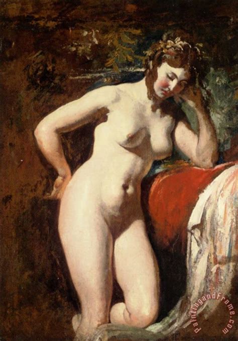 William Etty Study Of A Female Nude Painting Study Of A Female Nude