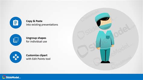 Mike Cartoon Surgeon Clipart For Powerpoint Slidemodel