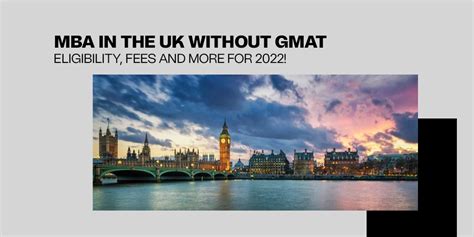 Mba In The Uk Without Gmat Eligibility Fees And More For 2022 Jamboree