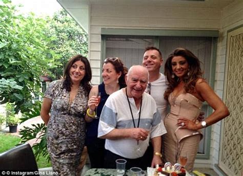 Gina Liano Hits Out At Rhom Co Stars After Fathers Death Daily Mail