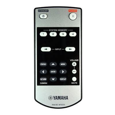 New Genuine Yamaha Rx V Av Receiver Remote Control Picclick