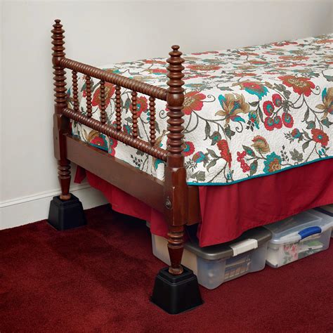 Tomokazu northpoint solid bed lifter. Home Solutions Premium 5-Inch Bed Risers or Furniture ...