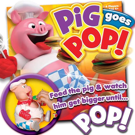 Pig Goes Pop Game From Ideal Uk Toys And Games