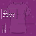 Just One - No Minimum Custom T-Shirts | DesignAShirt