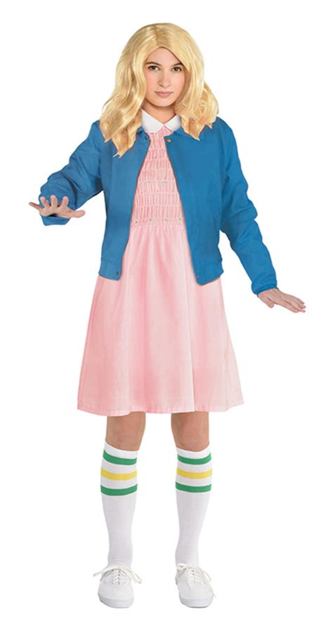 Stranger Things Eleven Costume Tv Book And Film Costumes Mega Fancy Dress
