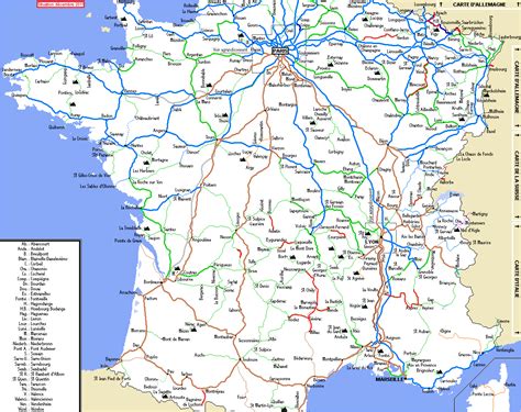 Bahnlinien Frankreich Karte My Blog