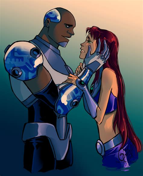 I Promise By ~gretlusky On Deviantart Cyborg Starfire Comics Ii