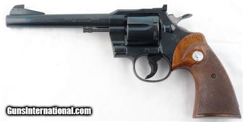 1963 Colt Officers Model Match 38 Special Blue 6 Revolver