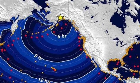 The 1964 alaska tsunami was the second largest ever recorded, again following only the one caused by the 1960 chile earthquake (4 meters at sitka). Alaska earthquake MAP: Where did Alaska earthquake hit ...