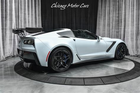 Used 2019 Chevrolet Corvette Zr1 3lz Rare Ceramic Gray Ztk Pkg Comp