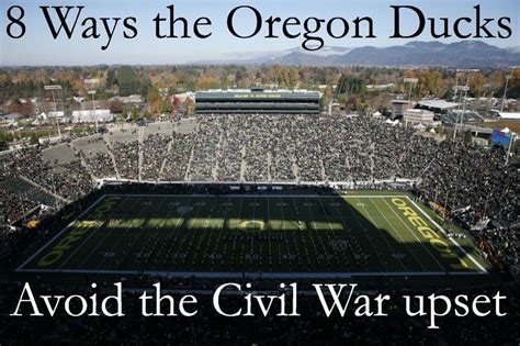 how the oregon ducks can avoid a civil war upset to oregon state