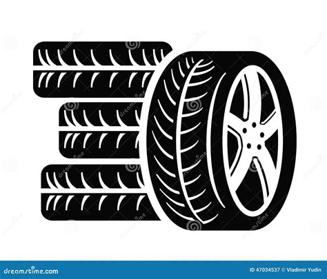 Tyre Icon Stock Illustrations 23927 Tyre Icon Stock Illustrations