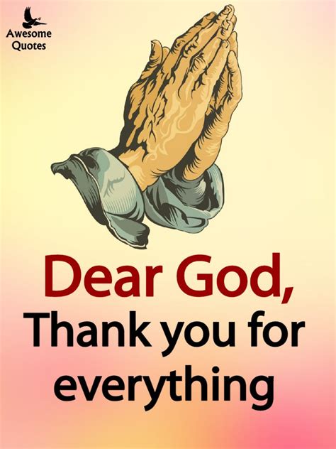 Thank You God For All I Have Ispecially