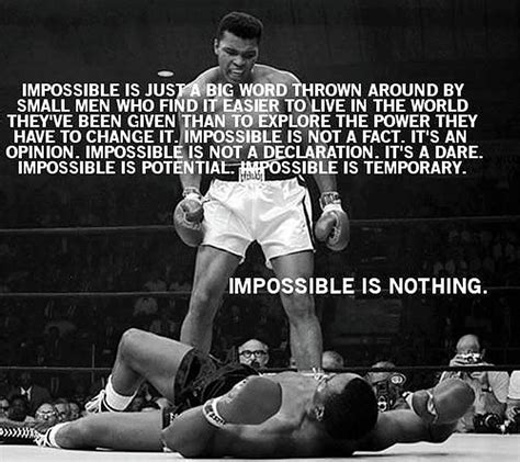 Muhammad Ali Impossible Is Nothing Digital Art By Riley Evans Fine