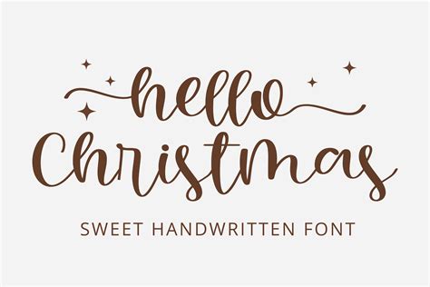 Hello Christmas Font By Bitongtype · Creative Fabrica