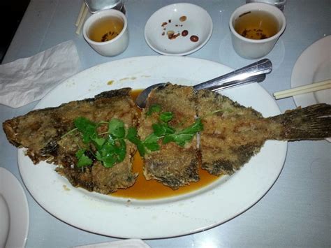 Deep Fried Flounder Chinese