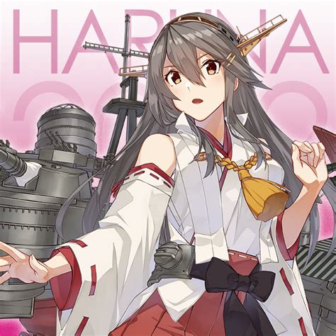 Konishi Koconatu Haruna Kancolle Haruna Kai Ni Kancolle Kantai Collection Official Art