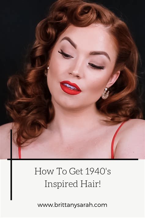 Vintage 1940 S Hair Inspiration