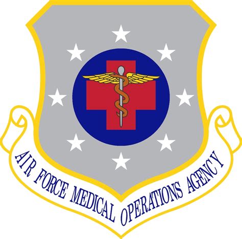 Air Force Medical Operations Agency Shield Color