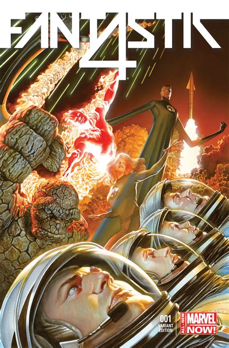 Fantastic Four 2014 1 Ross 75th Anniversary Variant