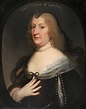Portrait of Amalie Elisabeth Von Hanau-Munzenberg, 1640 - Gerard van ...
