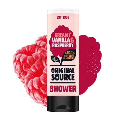 vanilla and raspberry shower gel original source deutschland