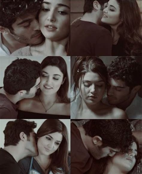 The Neck Kisses 😘 😚 Murat And Hayat Pics Cute Love Stories Cute Love Couple