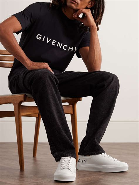 Givenchy City Sport Leather Sneakers For Men Mr Porter