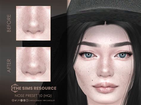 The Sims Resource Nose Preset 10 Hq