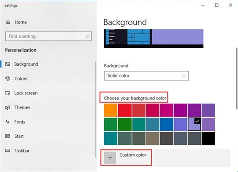 Как изменить цвет шрифта на рабочем столе Windows 10