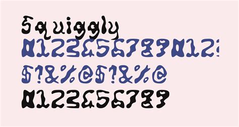 Squiggly Free Font What Font Is