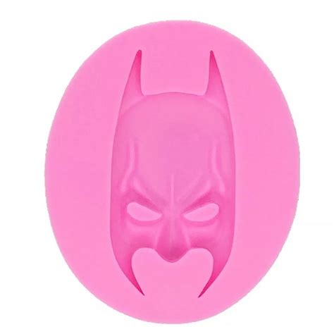 molde de silicone máscara herói batman festa na rede formas cortadores e utensílios pra