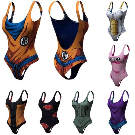 It's super easy to determine your measurements, so that you can match them up with the sizes a brand offers for their swimwear. Dragon Ball Z Sexy One Piece Bikini Womens Naruto Anime ...
