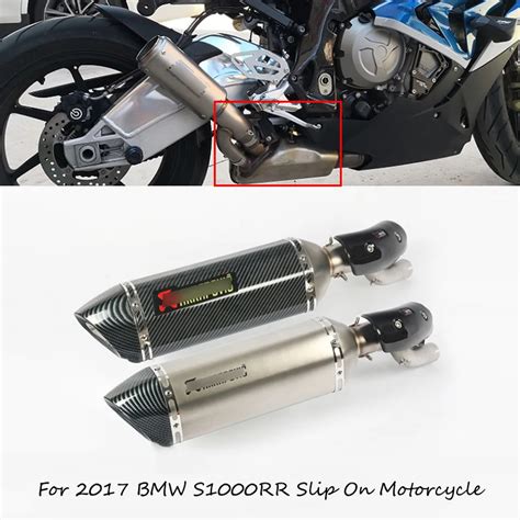 2017 S1000rr For Bmw Motorcycle Exhaust System Slip On Mid Pipe Tail