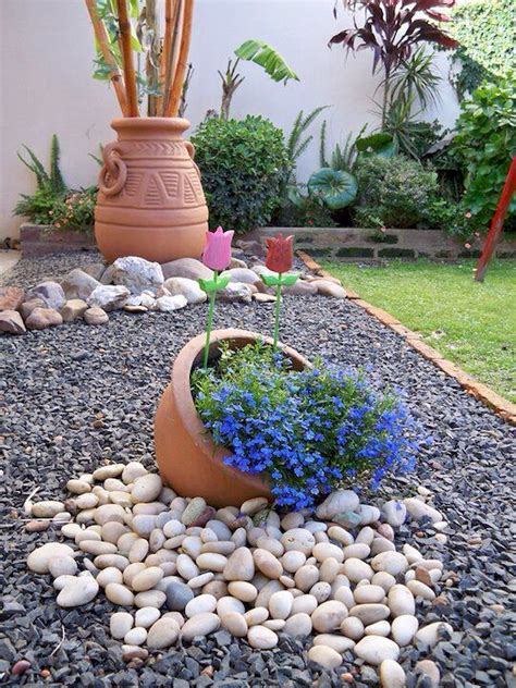 Front Yard Landscaping With Rocks Landscape Black Mulch And Rock