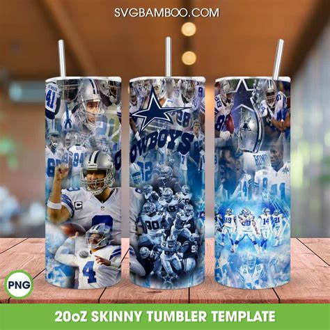 Nfl Dallas Cowboys Player Tumbler Wrap