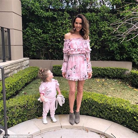 Wag Kyly Clarke Dotes On Daughter In Adorable Mother Daughter Photo
