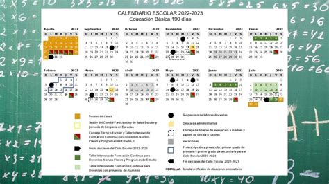 Calendario Escolar 2022 2023 Edomex Proyecto Oficial De La Sep En Pdf